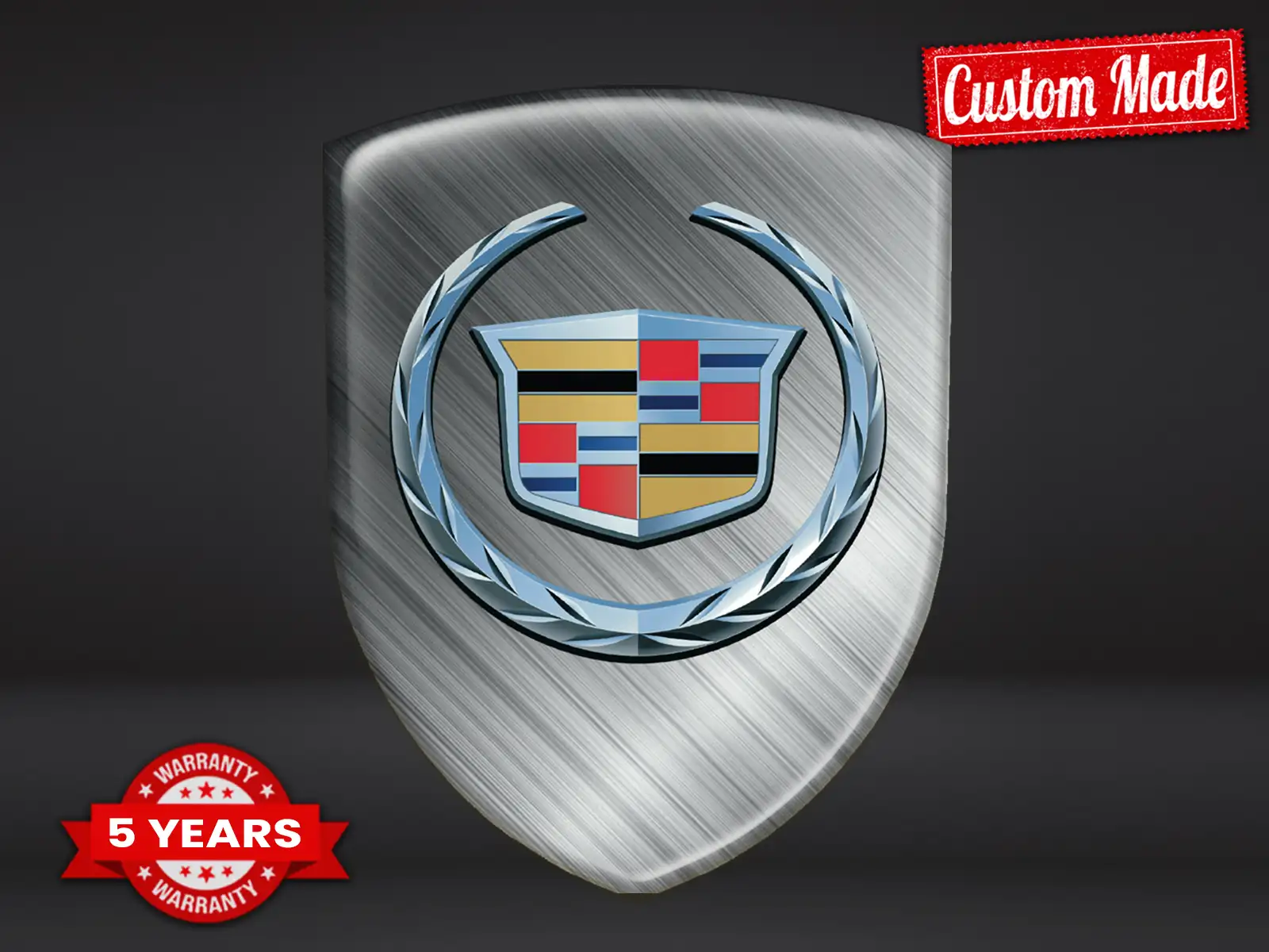 Cadillac Vinyl Logoaufkleber Pro Max Robust Elegant Layout